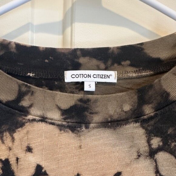 COTTON CITIZEN Tokyo Crop Long Sleeve in Toffee Blast - Size S - Picture 3 of 4